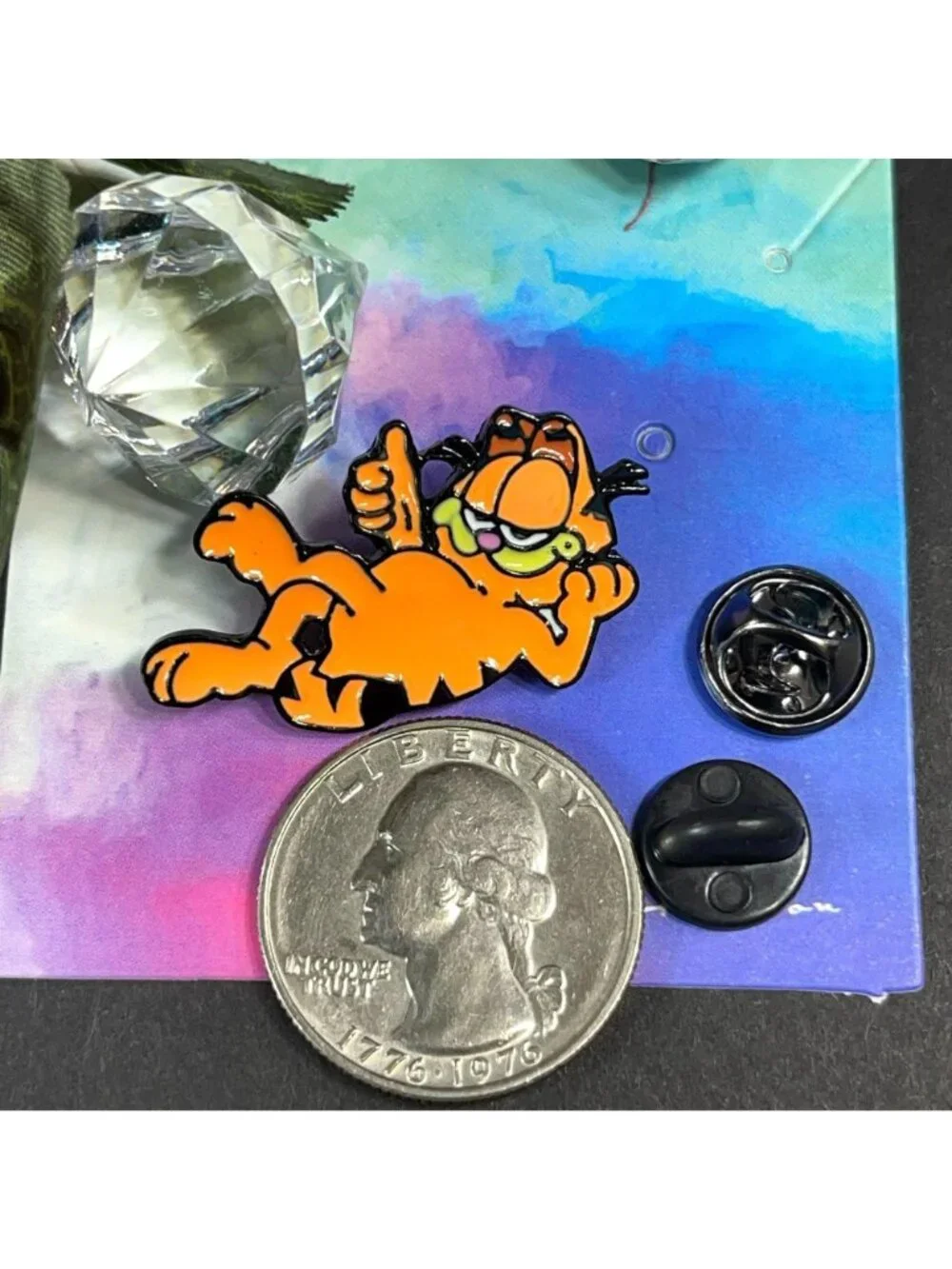 Garfield Cat Lapel Pin Kitten Enamel Accessories Jewelry Brooch Badge Pin